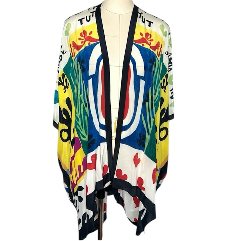 Cocoon House Scheherazade Art To Wear Silk Kimono